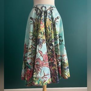 Tropical A-Frame Skirt